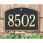 Cape Charles 1-Line Wall Address Plaque-1693233368-1693233375