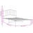 Camyria Metal Bed Frame, Sturdy Steel, No Mattress-270632917-270632914
