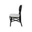 Chaise en rotin Aileen - noir