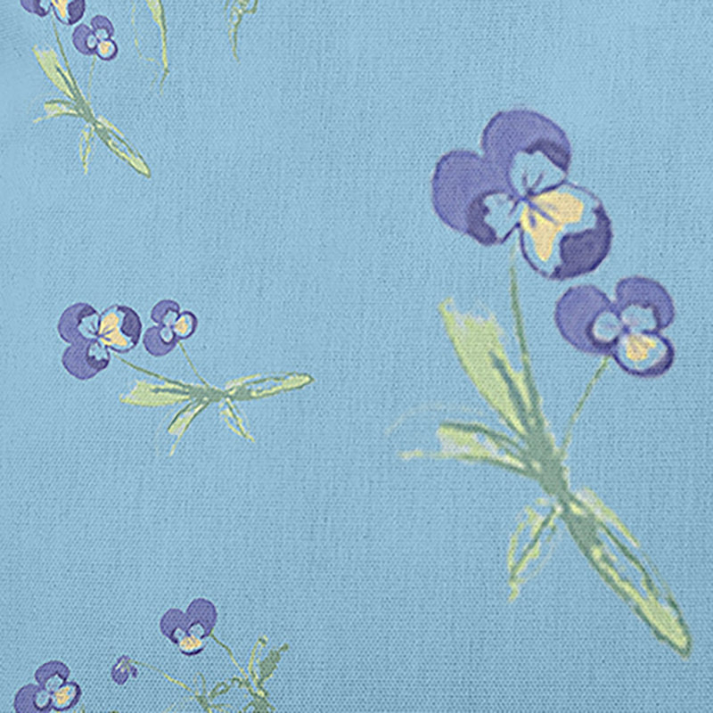 Floral Polyester Throw Pillow, 16" H x 16" W, Square