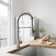 Brant 19 H 1-handle Pull-Down 2-Function Sprayer Kitchen Faucet