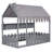 Montessori Floor House Style Bed With Lighted Canopy And Storage Shelves-956879321-956879320