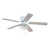 White with White/Gray Oak Blades