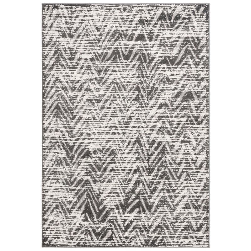 Tapis d'intérieur / extérieur Joannette, Rectangle 5 pi 3 po x 7 pi 7 po