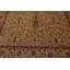 Tapis beige en laine noué à la main de conception unique 7 pi 10 po x 10 pi Elynna
