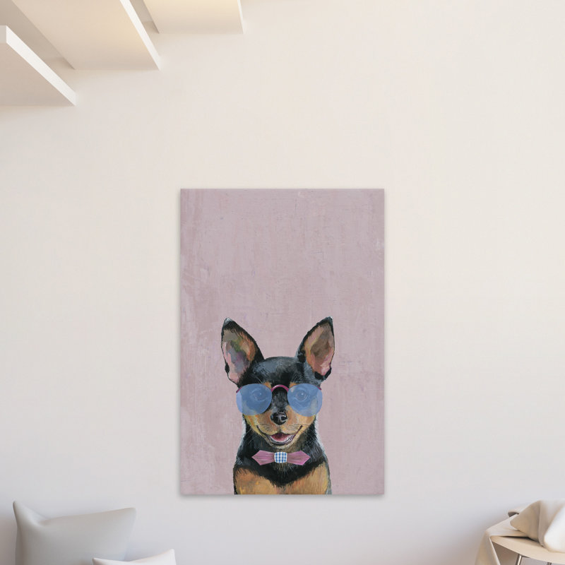 «Astounding Dog», reproduction sur toile tendue, H 30 po x l 20 po x P 1,5 po