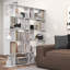 62.5' H X 27.5' W Rufio Geometric Bookcase-1169825252