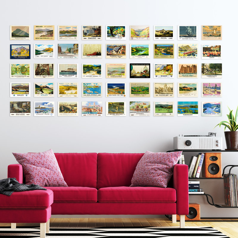 Audeliz 50 Piece No Frame Print