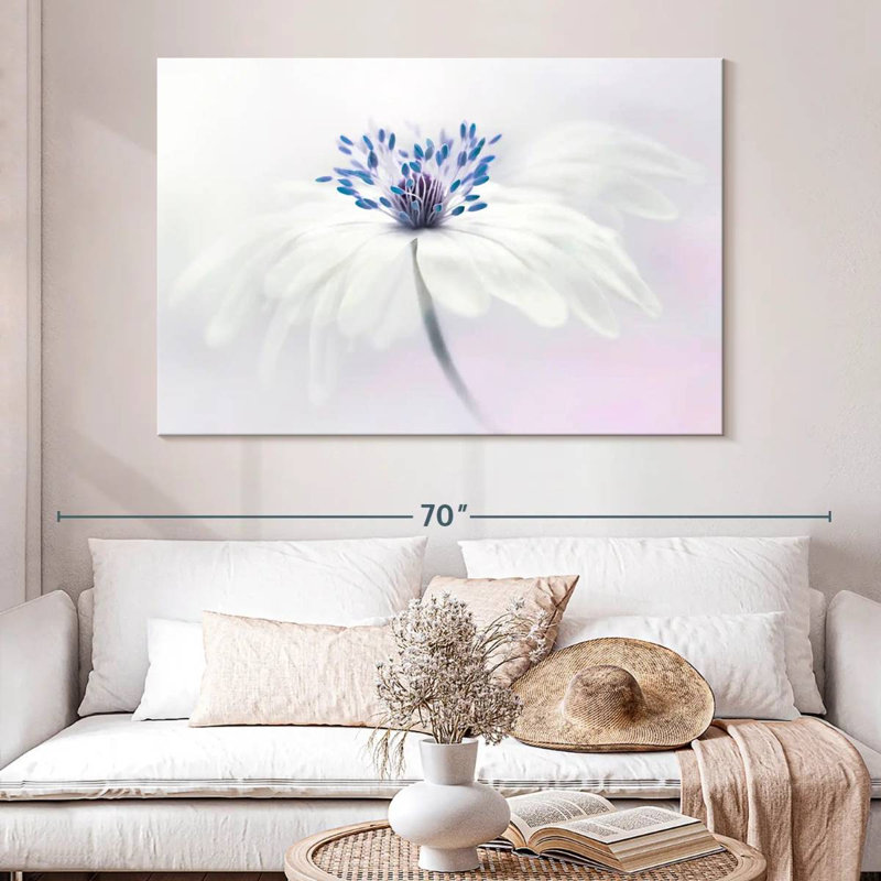 Fleur Harnek Anemone Blanda, H 34 po x l 51 po