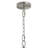 Jheni Three-Light Brushed Nickel Foyer Pendant-127419985