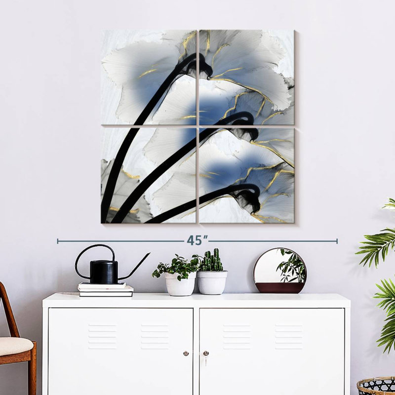 Marbre Harnek Indigo Lustre, H 32 po x l 32 po