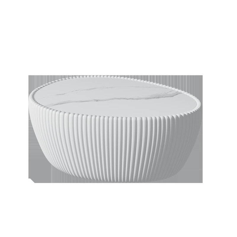 Luxury Egg-Shape Sofa Table