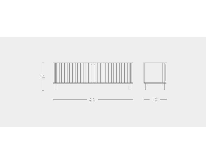 Ledger Credenza