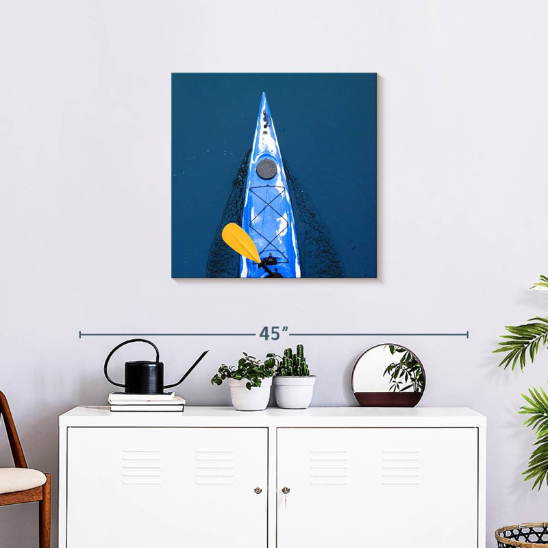 Kayak bleu Mehar