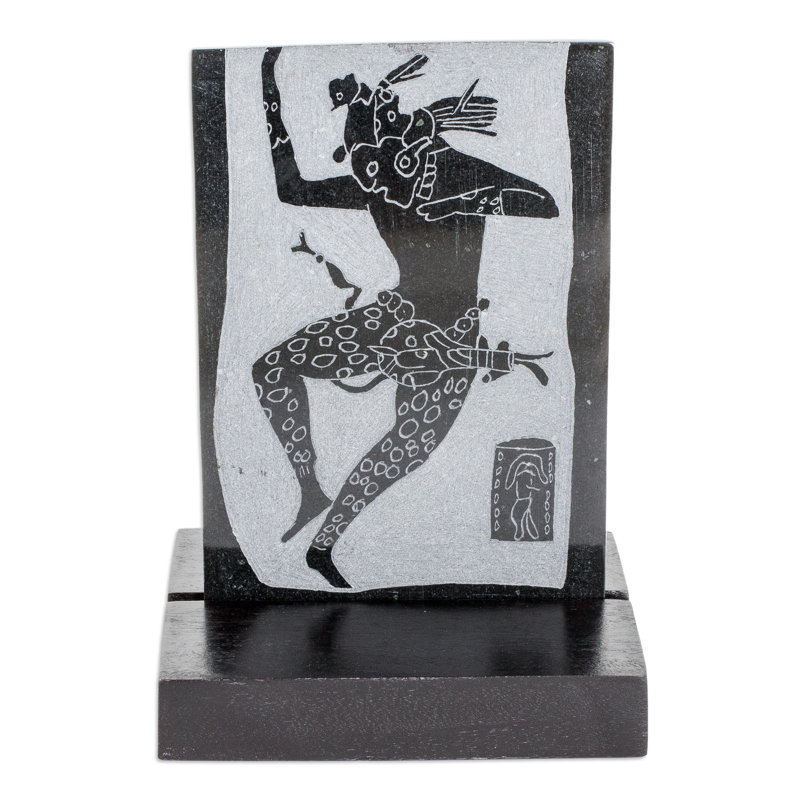 Sculpture Vanturi Maya Jaguar Dancer