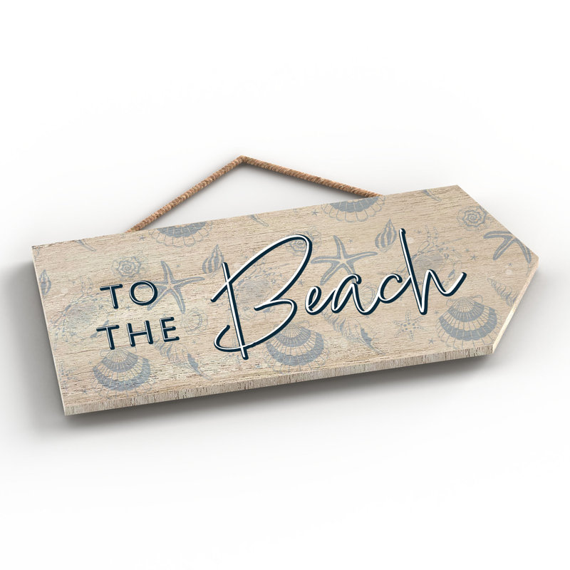 Coastal Wall Decor on Solid Wood
