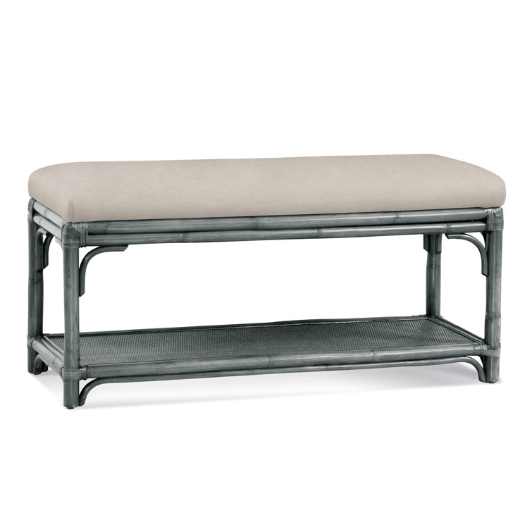 Banc de rangement en osier Summer Retreat