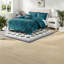 Ensembles de literie en velours de luxe, polyester sarcelle, confort glamour pour la maison