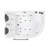 70.9'' x 47.25'' Corner Whirlpool Acrylic Bathtub with Faucet-25300922