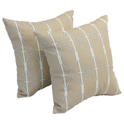 Outdoor Cushion Collection Indoor/Outdoor Striped Throw Pillow