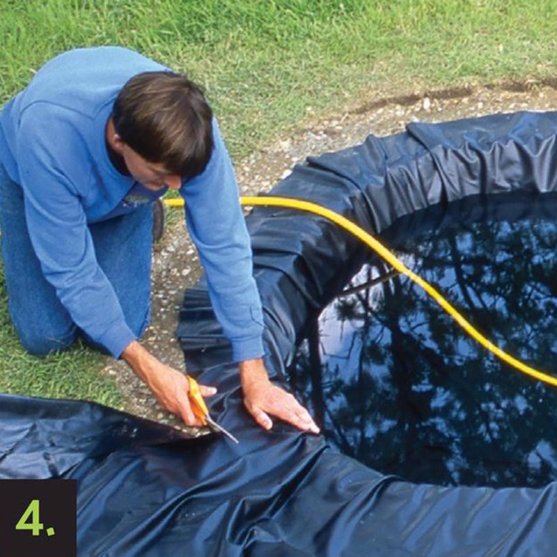  Doublure de bassin 14 pi Aquagarden, 168" W x 132" D