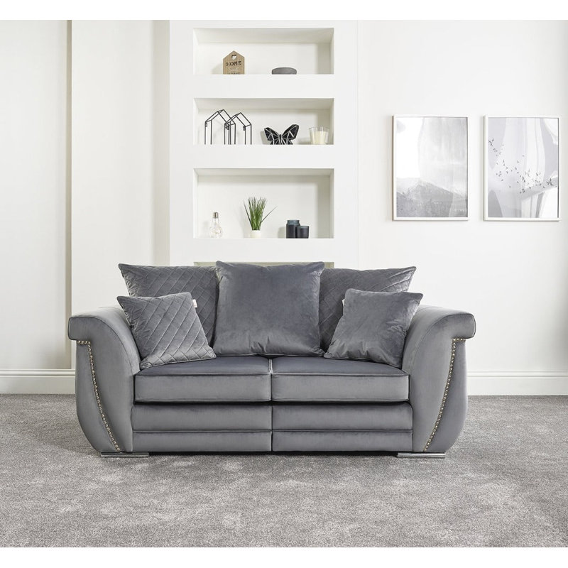 Hampton 2 Seater Velvet Sofa