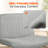 Taneha Wide Seat Armless Criss Cross Legged Office Desk Chair-106361500