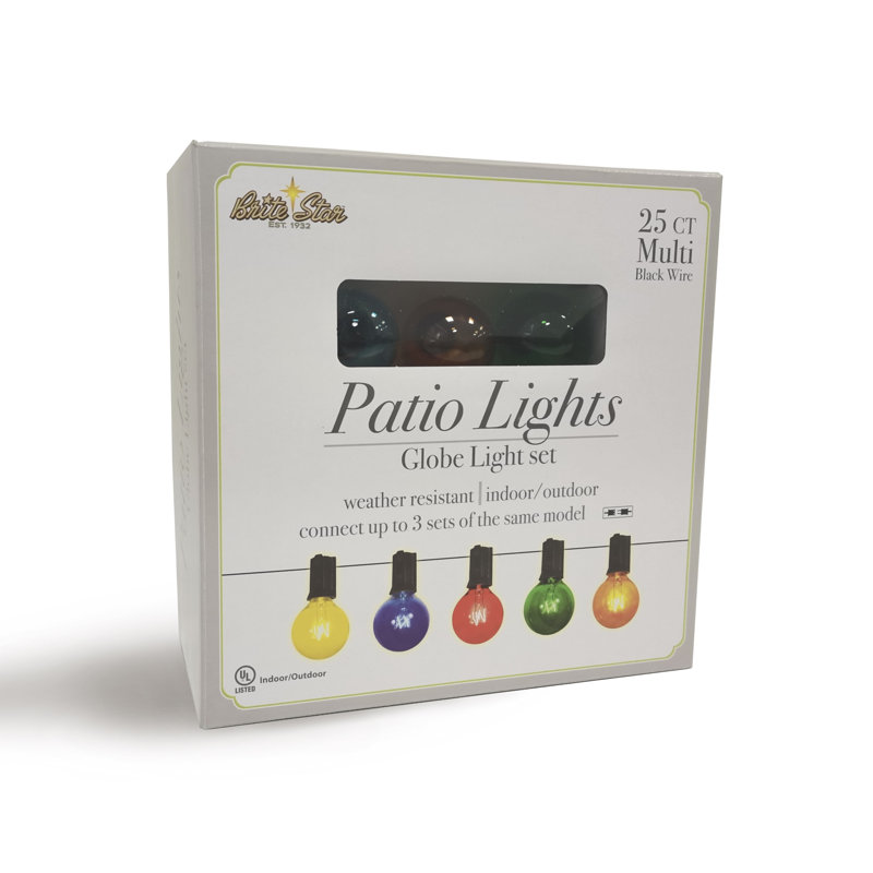 25 Lt G40 Patio Light, Multi