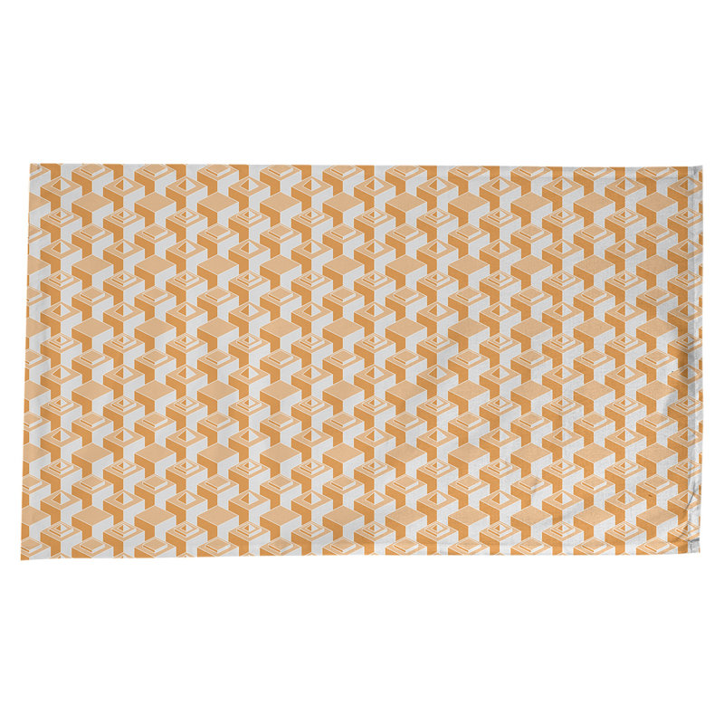 Nappe de gratte-ciels classiques, Orange clair