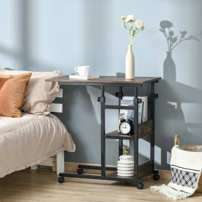 Alfon Side Table Height Adjustable