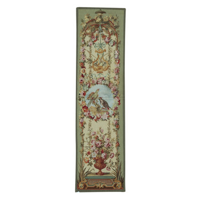 Hand-Knotted High-Quality Gold and Green Area Rug