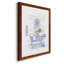 «Sketchy Bath I», peinture sur toile encadrée-424474140-424474141