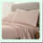 Luxury Comfort 200 Thread Count Full Size Cotton Sheet Set - Hotel Quality Fade Resistant Bedding Bundle with Fitted Sheet, Flat Sheet, and Pillowcases in Vibrant Orange Color