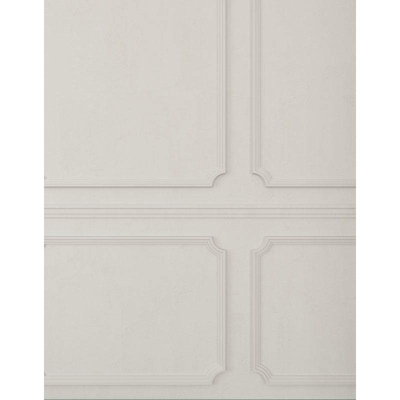 4.5" x 0.75" 3D Wall Panel in White