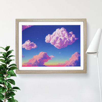 Dynamic Clouds - Single Picture Frame Painting
