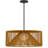 Key West Woven LED Pendant for Indoor/Outdoor Use, Weather-Resistant Rattan, 5-CCT, Dimmable-119313619
