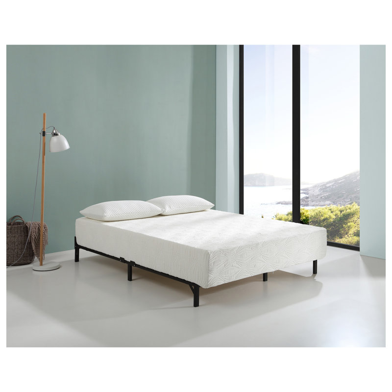 Matelas en mousse viscoélastique imprégnée de gel Visco, format double, confort rafraîchissant, Full