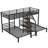 Graidy Twin over Twin Standard Bunk Bed with Shelves by Harriet Bee-1152633810