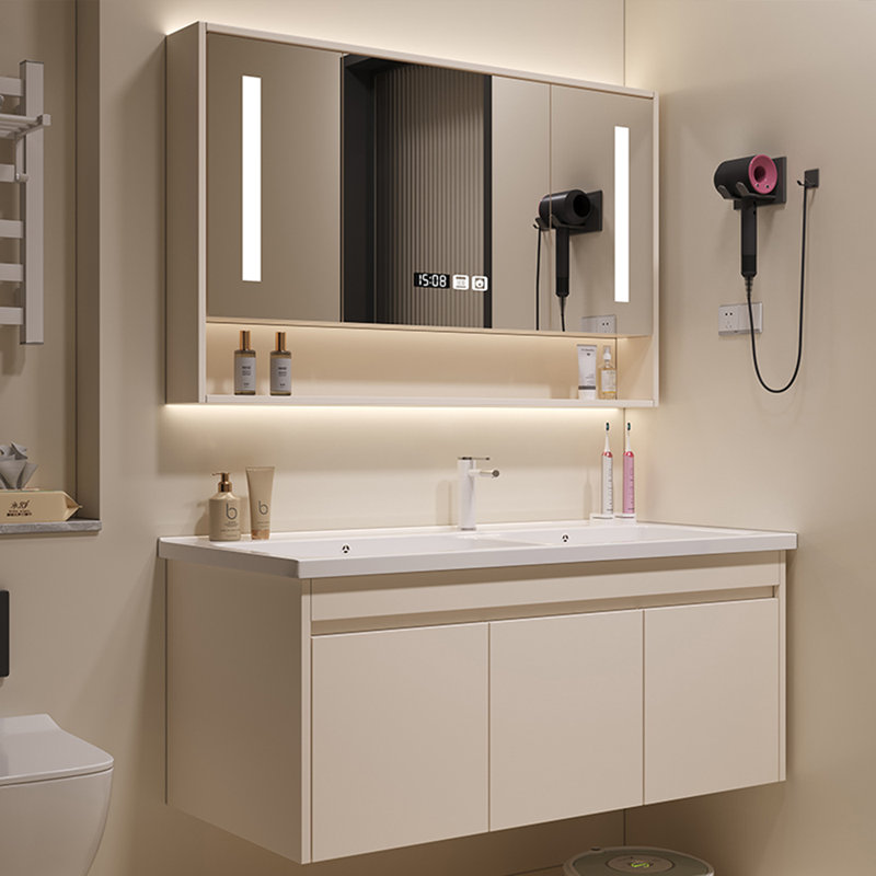 Simple modern style bathroom cabinet