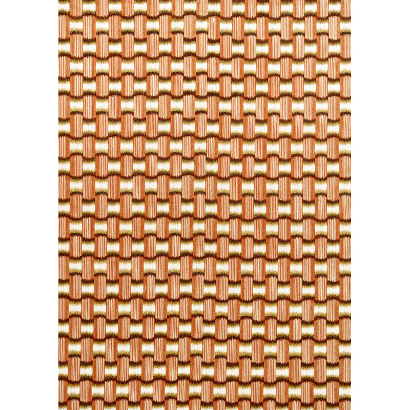 Henry Holland Polyester Blend Fabric, Terracotta