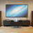 Mid-Century Modern Electric TV Stand With Ultra-Short Throw Projector Cabinet-419508320-419508321