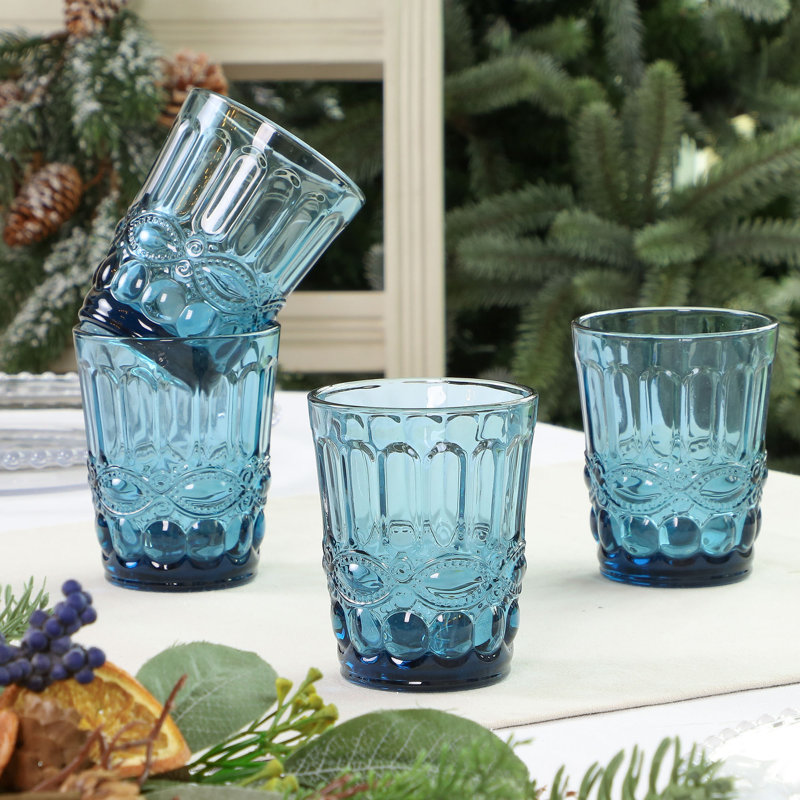 Upminster 0.24ml Drinking Glass Set, Blue