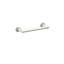 Emtek Modern Tubular Brass Towel Bar w/ Step Disc Rosette-1722301467-1722301473