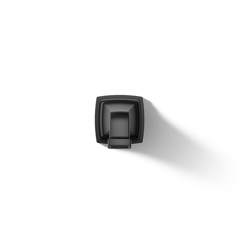 Riff Wall-Mount Non-Diverter Bath Spout, Black