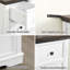 Commode 6 tiroirs avec plateau de rangement moderne Modern Farmhouse