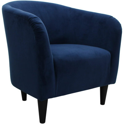 Upholstered Barrel Chair