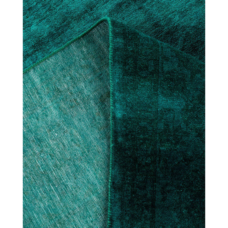Overyed One-of-a-Kind Rectangle 9'2" X 12'2" Hand Knotted Area Rug