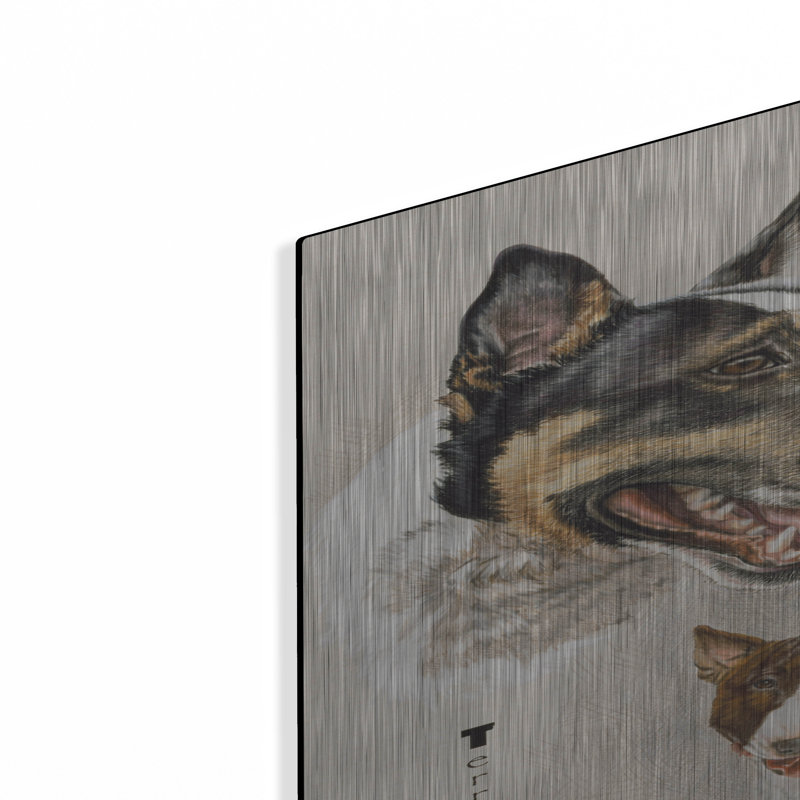 «Bull Terrier» par Barbara Keith, H 36 po x l 24 po