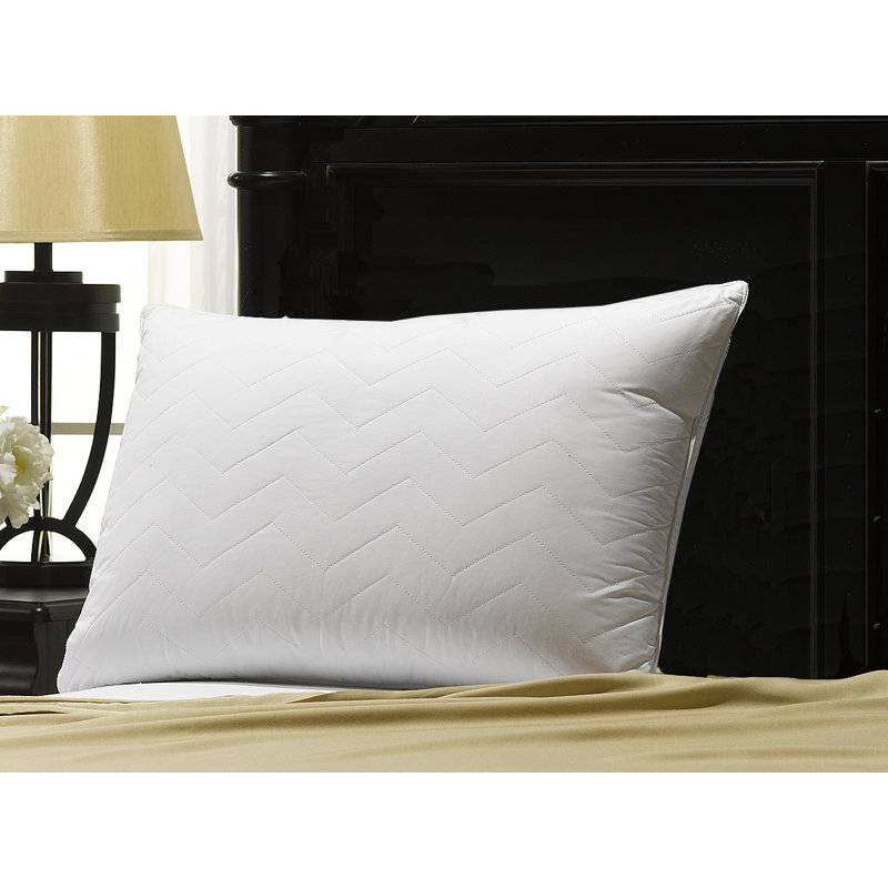 Oreiller de couette en duvet synthétique à chevrons 100% coton Boden Plush, Standard