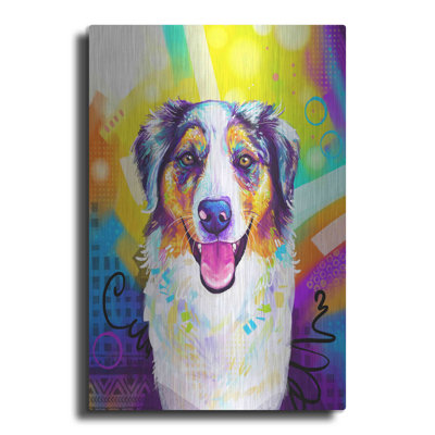 " Pop Art Australian Shepherd 2 " by Furbaby Affiliates
